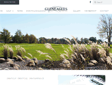 Tablet Screenshot of gleneaglesgc.com